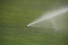 Football Field Spraying