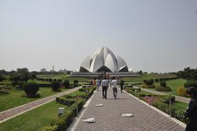 Lotus Temple India Bahai