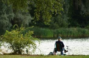 Fisherman Fishing Bored