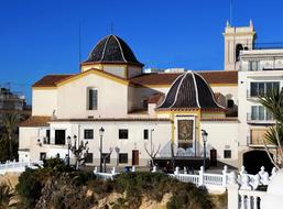 Benidorm Spain Church Roofs