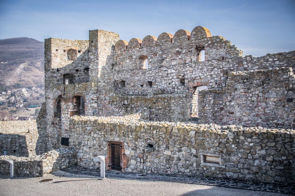 ruins castle building