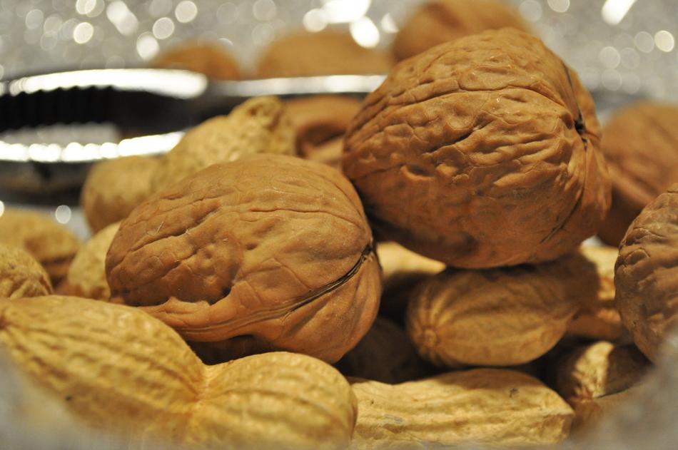 ripe nuts are delicious