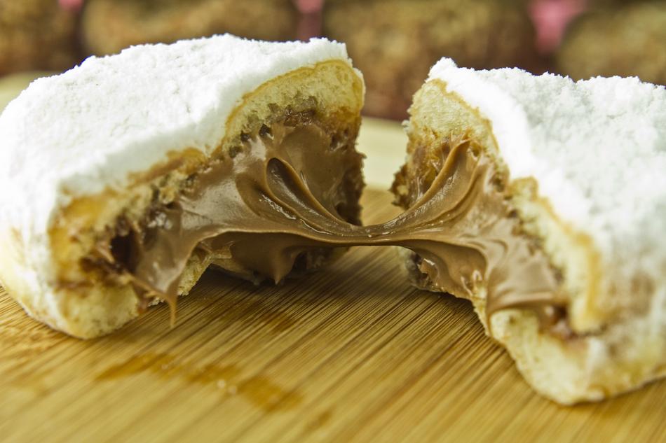 delicious coconut and chocolate candy