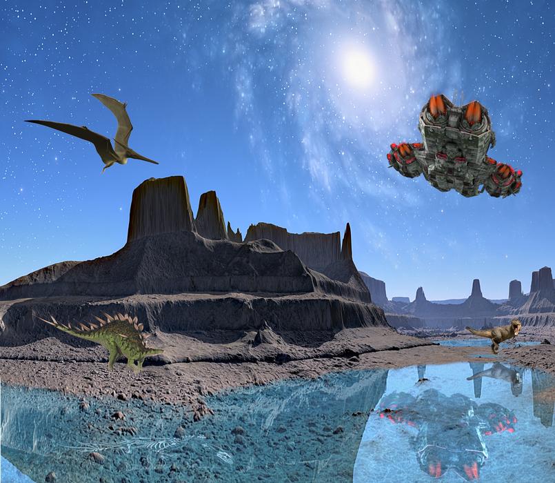 spaceship lost world