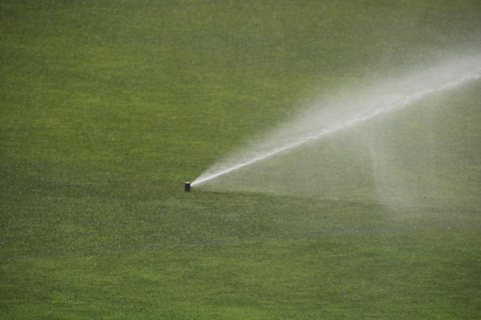Football Field Spraying
