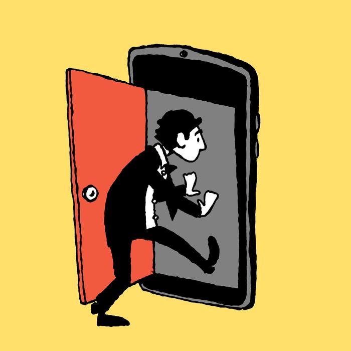 phone door smartphone technology