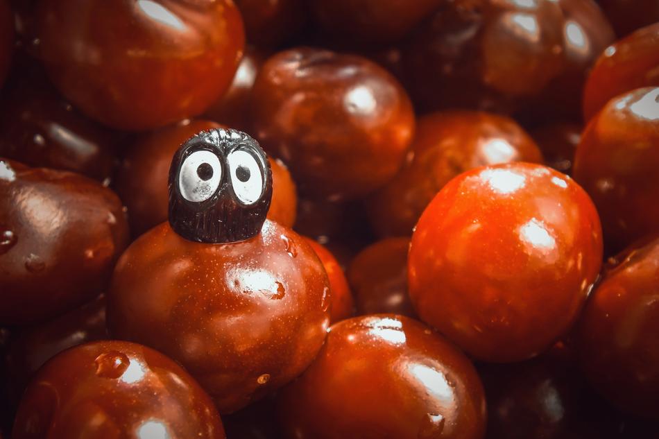 caramel sweet cherry