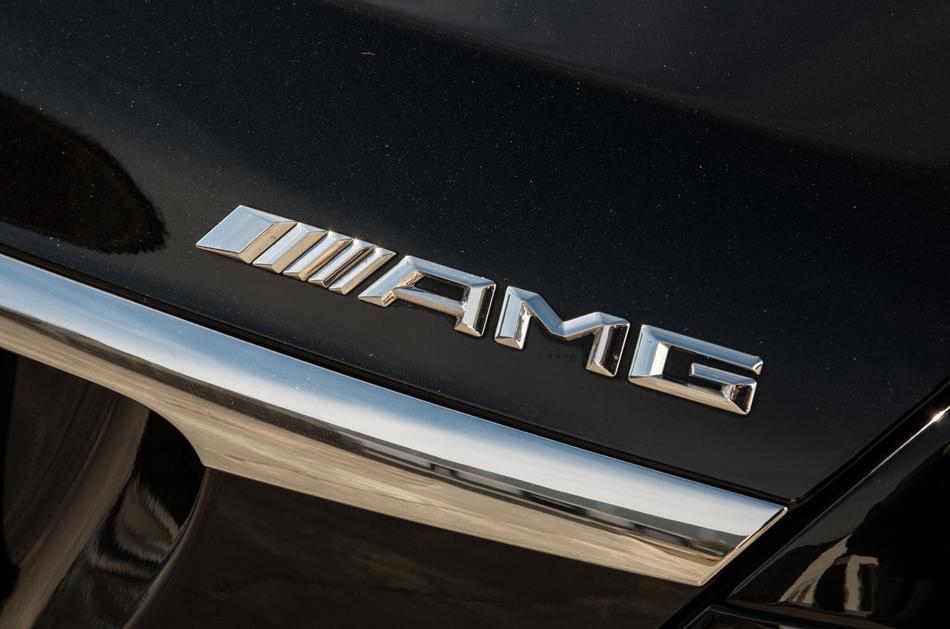 Amg Chrome metallic Logo