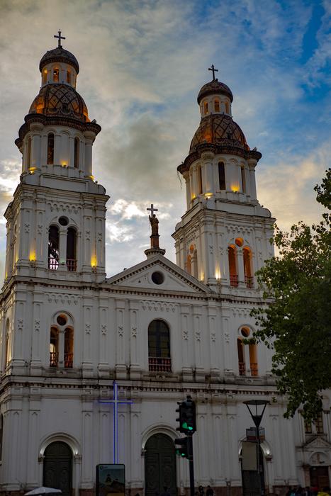 Church Santo Domingo Basin