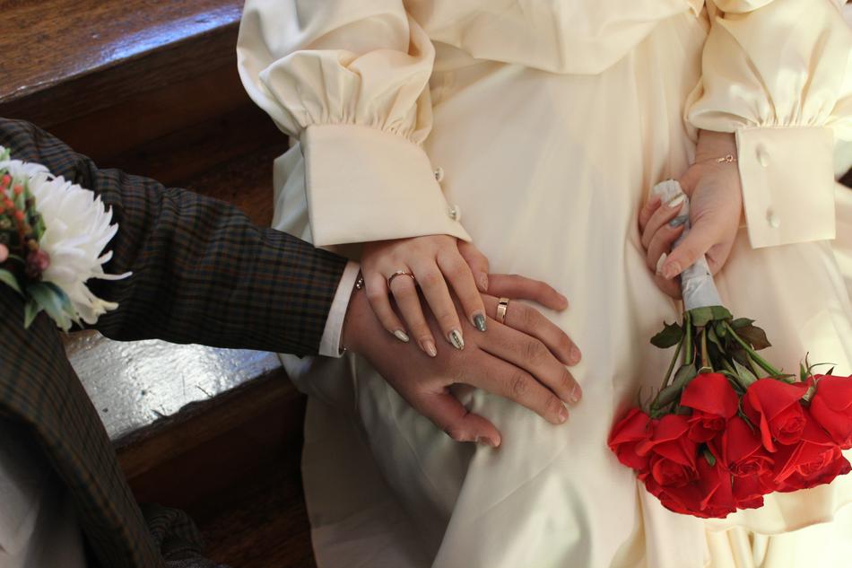bridal couple