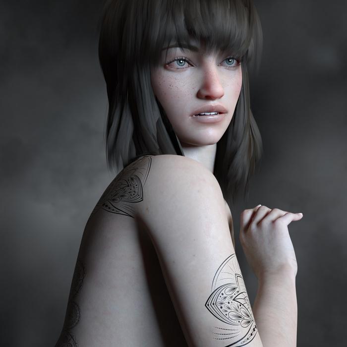 the robot girl is beautiful