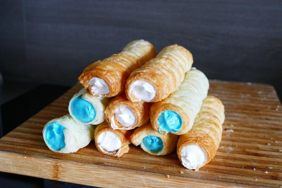 colored cream tubes