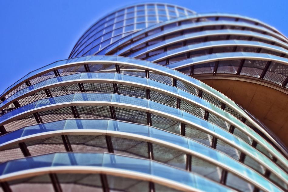modern city building