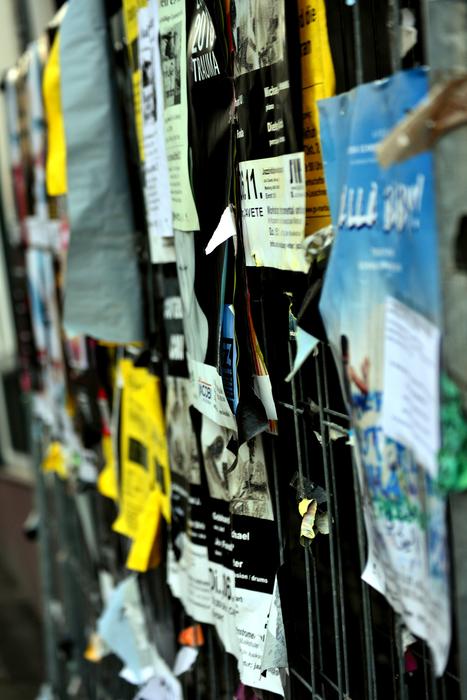 paper fence ad