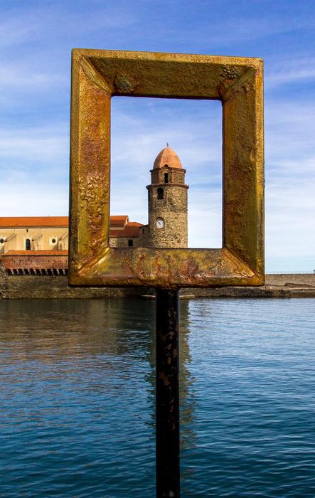 Church Picture Frame Water