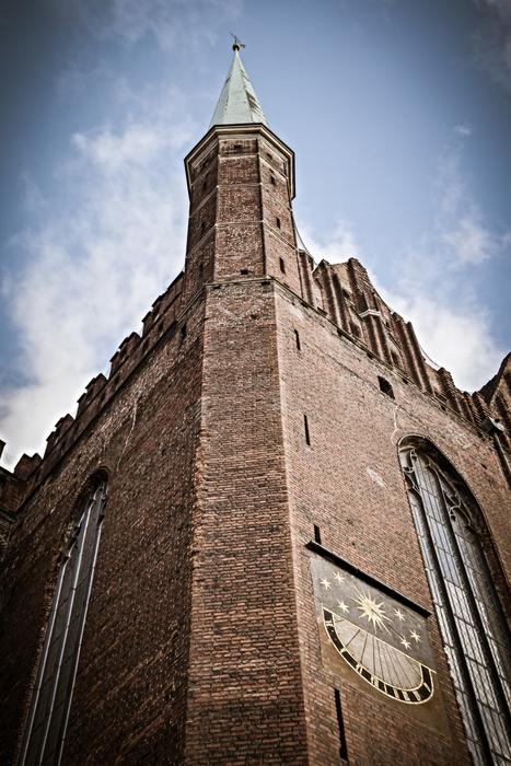 old building with a tower view